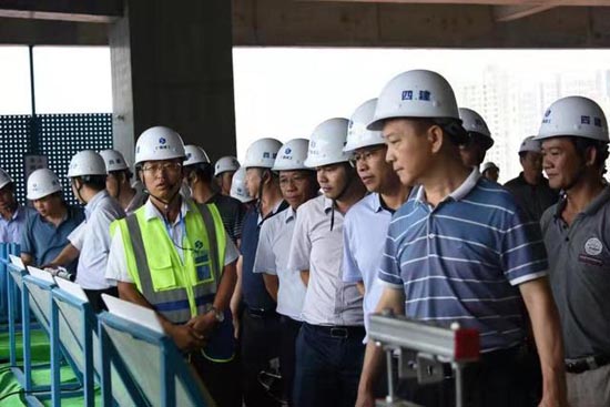 图为观摩会现场。 柴健 摄