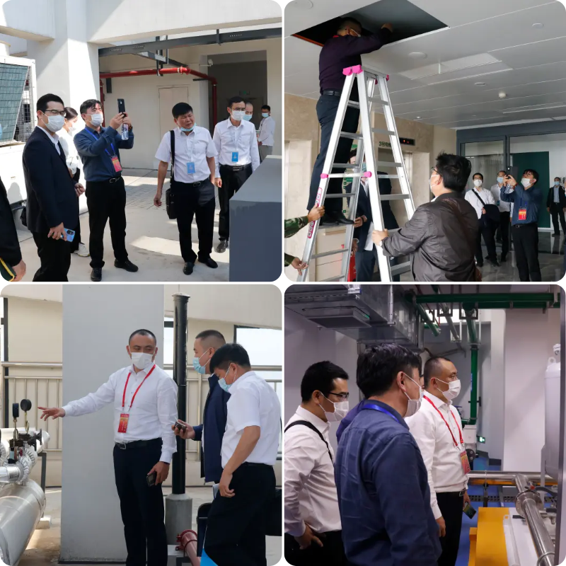 中国安装工程优质奖专家组到公司项目复查 龙安宝出席活动2.png